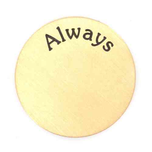 Platte "Always" Gold (Standard)