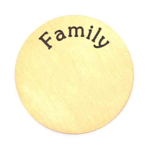 Platte "Family" Gold (Standard)
