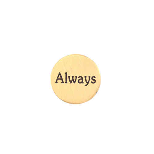 Platte "Always" Gold (Mini)